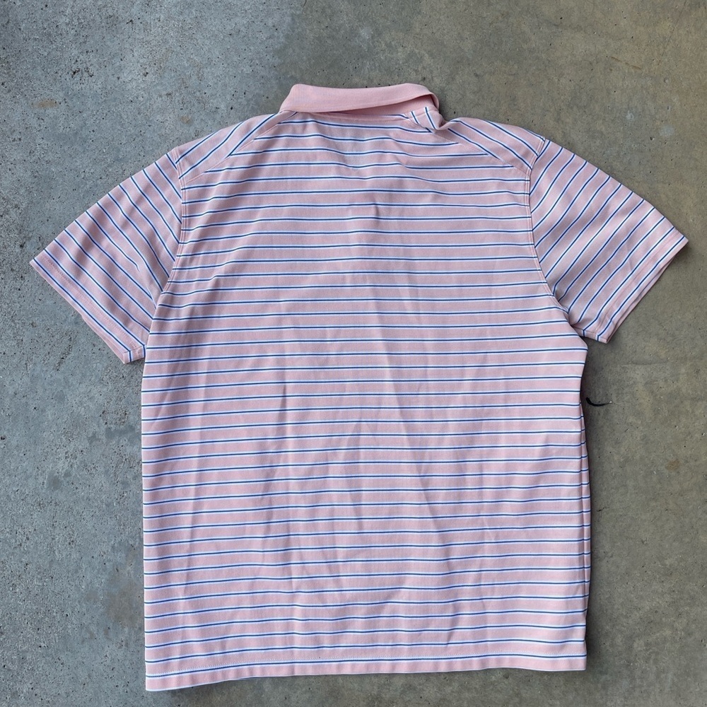 Nike golf dri-fit polo in salmon. Large. Like new - Picture 4 of 4